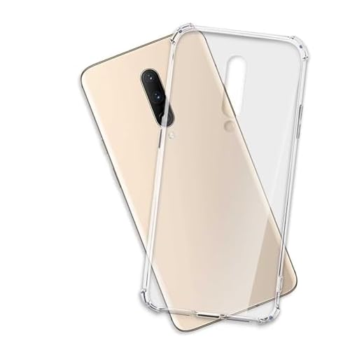 mtb more energy® Hülle Crystal Armor kompatibel mit OnePlus 7 Pro (6.67'') - verstärkte Ecken - Anti Shock Schutzhülle Case Cover Tasche