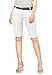 Produktbild Fresh Made Basic Bermuda-Shorts im Chino Stil mit Gürtel White XL