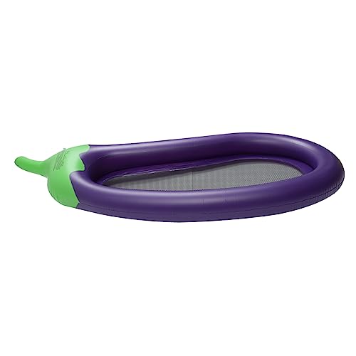 Mikinona Colchoneta Hinchable Flotante Sofá de Agua para Piscina y Playa Cama Flotante Ligera y Práctica para Verano con Malla de para Relax y Fiestas Acuáticas