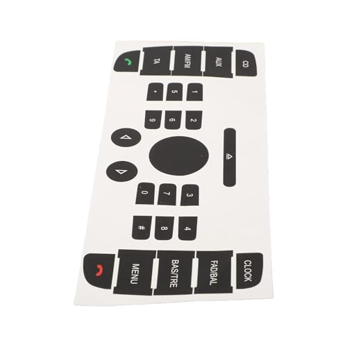 Autocollant pour bouton 6000CD Mondeo de qualité supérieure - 4