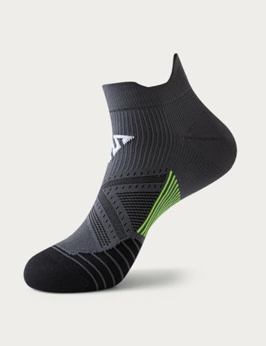 Arch Support Cotton Athletic Running Socks Low Cut Sports Tab for Men Women Performance No Show Circulation Activities4