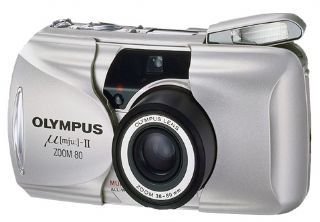 Olympus mju II zoom 80 Sucherkamera 135 mm kamera : Amazon.com.tr