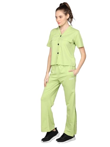 Image of CHKOKKO Women Jogging Suit Casual Summer Track Suit Co-Ord Set
