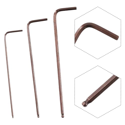 Set 3 llaves Allen hexagonales L 1.5mm 2mm 2.5mm miniatura 5