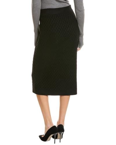 Anne Klein Women's Diamond Stitch Sweater Knit Skirt2