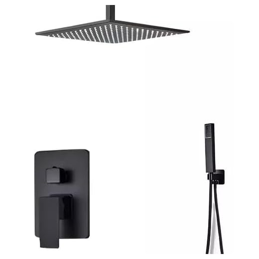 Ducha Chuveiro de Teto Com Misturador e Duchinha de Mão