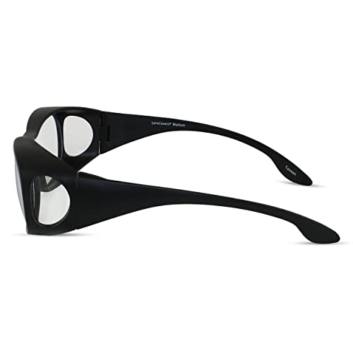 Image of LensCovers Polarized Wraparound Sunglasses | Wear Over Sunglasses | Fitover for Glasses