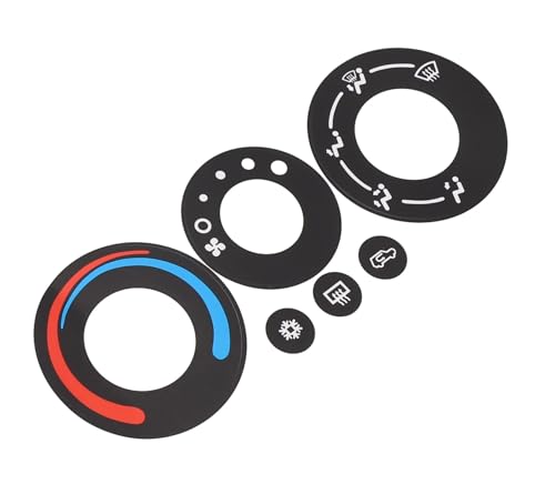Sticker bouton climatisation durable pour Pontiac Torrent