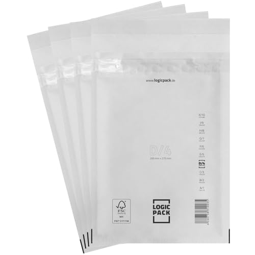 LOGIC PACK 100 Luftpolsterumschläge Versandtaschen Luftpolster...