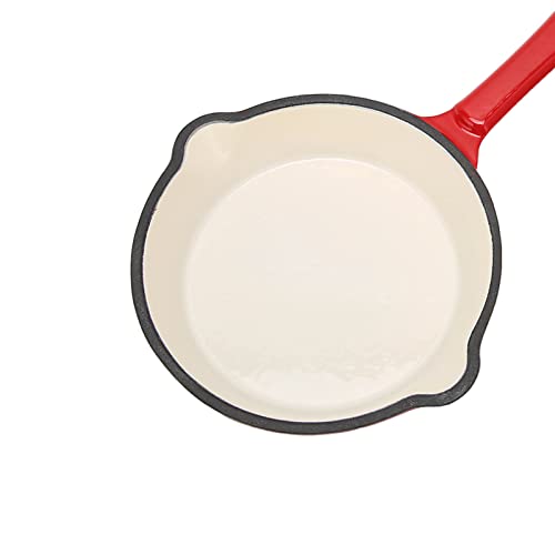 Poêle en fonte émaillée haut de gamme 16 cm induction antiadhésive durable - 3
