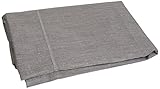 Bourdon Douceur d\'Intérieur 1642740 - Funda de Almohada (poliéster, 50 x 70 cm), Color Gris