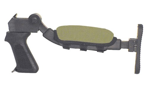 ITC Rifle Cheek Pad/Cheek Rest for Thin-Railed Stocks/RailRest Marksmanship/Olive Wet Suit