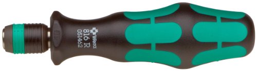 Wera 05073540001 Kraftform 816 R SB Hexagon Premium Plus Bitholding Screwdriver, Rapidator Quick-Release Chuck, Bayonet Blade - Image 2
