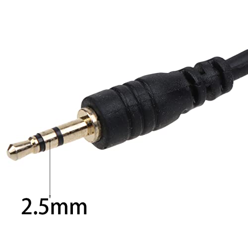 Cable Jack 3.5mm macho a macho con conectores dorados miniatura 5