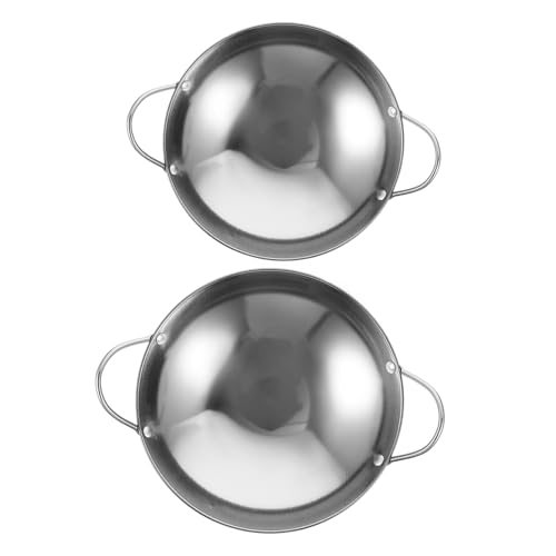 Zerodeko Wok de Acero Inoxidable 2 piezas miniatura 1