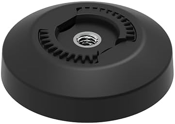 Quad Lock 360 Base - Concealed - Small - Compatible with Most Common Mobile Devices - Black - Matte - Mounting Base