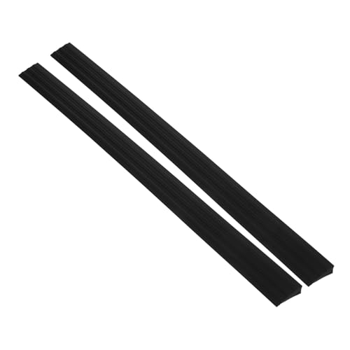 FOYTOKI 2pcs Threshold Ramp Doorway Ramp Wheelchair Ramp Pad Self-Adhesive Doorway Ramp for Sweeping Robots Carpet Tile Wood Floors