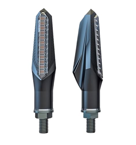 Luces Led para Motocicleta intermitentes de 12V universales kit de 2 unidades