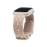 【AriRi】アップルウォッチ バンド シリコンラバー マトラッセ キルティング 38mm/40mm/41mm/42mm/44mm/45mm/46mm/49mm 全機種 全サイズ対応 (マッシュルーム, 38/40/41/42mm(シリーズ10)