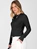 Suéter cropped ligero de punto de cable para otoño para mujer ANRABESS 6
