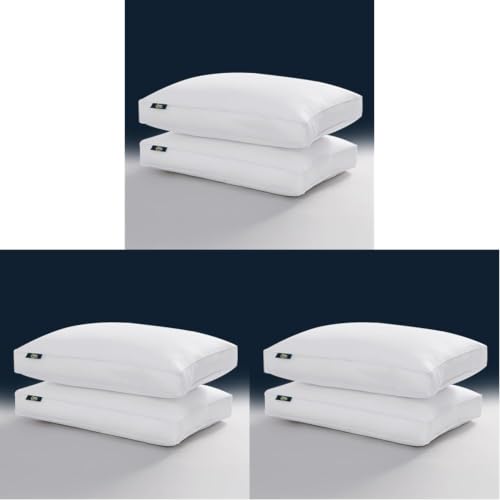 Image of Serta Hotel Collection Pillows, Queen Size Set of 2 (Pack of 3)