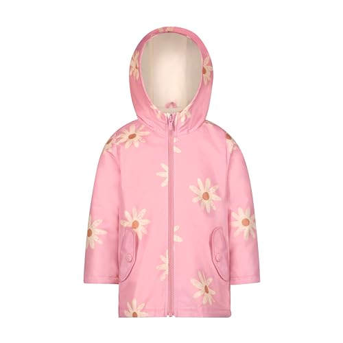 Image of Carter's Toddler & Little Girls' Midweight Fleece Lined Hooded Raincoat Rain Jacket