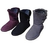 [アグ] オーストラリア AUSTRALIA 国内正規品 ムートンブーツ レディース ベイリー ボタン ブリング 3349 ショート Bailey Button Bling 〔SK〕 5(22～22.5cm) PORT