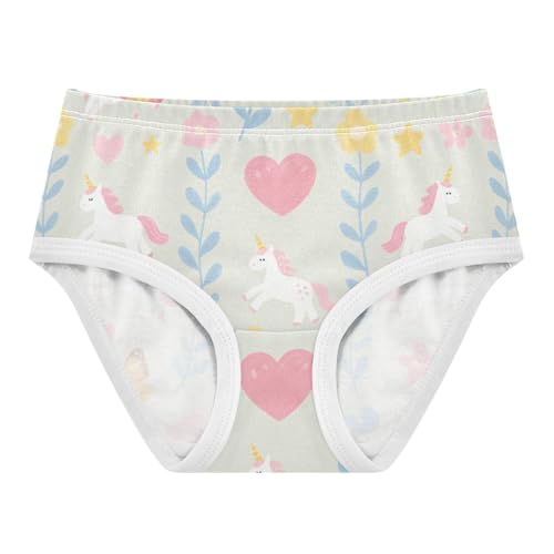GuoChe Training Panties 1-piecing Hip Design Panties Organic Underpants for Kid in Sizes 2T,3T, 4T, 5T, 6Y and 8Y