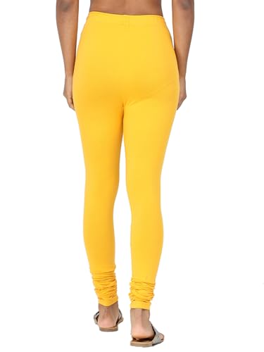 Image of Robinbosky Cotton Churidhar Leggings for Women - Stylish, Stretchable & Flattering Fit for All-Day Comfort