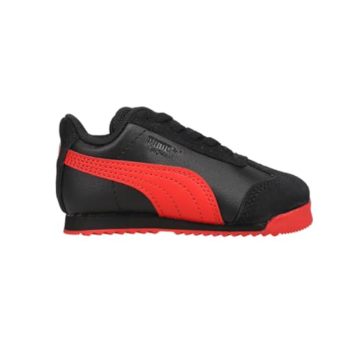 PUMA Toddler Boys Roma Art of Sport Lace Up Sneakers Shoes Casual - Black, Red - Size 8 M
