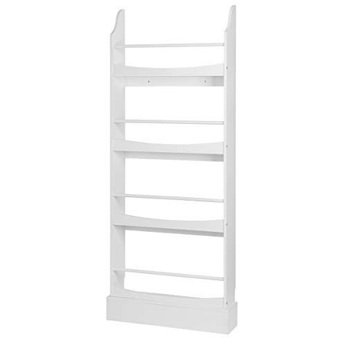 Utex Kids Bookshelf,4 Tiers Children's Bookcases And Storage, Kids Bookcase Rack Wall For Bedroom,Study Living Room,White #TOP7