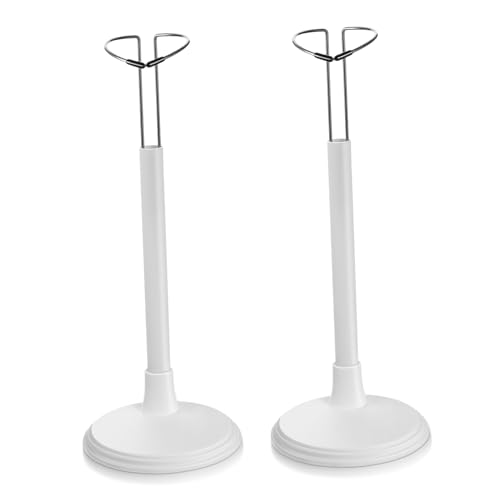 Kisangel 2pcs Fashion Doll Bracket Support Stand Doll Display Organizer for Sturdy Pvc Material Portable Toy Rack for Home Store