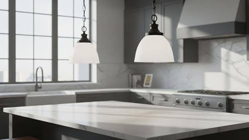 Image of Aspen Creative 21052-11, Indoor Pendant Light Kit, 6' SPT-1 Black Wire / 5' Steel Chain. Socket Cup: 3-1 /8 inch W x 1-5 /8 inch H Suitable: 11-1 /2 inch D. to 16 inch D. Pendant Shade. Oil Rubbed Bronze.1 Pack