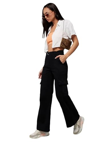 Image of Dolce Crudo High Rise Wide Leg Jeans for Women