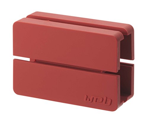 Cord wrap petite moyen red anti nœud pour câble informatique rouge bureau