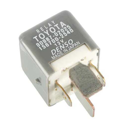 90987-02025 156700-2540 12 V CC 4 pines 1 de un relé automotriz de conexión rápida compatible con 90987-T2004