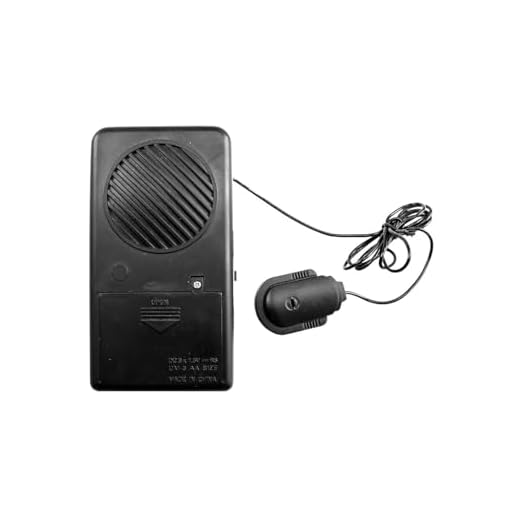 Fun World Stimmenverzerrer Halloween Scream - Voice Changer – Zubehör - Kostüm-Accessoire für Erwachsene - Halloween & Horror-Party