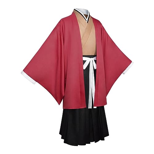 Juejuezi New Women Cosplay Costume Kimono Dress Halloween Off Shoulder Skirt Outfit Adult