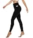 Produktbild JOYSPELS Leggings Damen, High Waist Sporthose Lang Yogahose Sportleggins Sportbekleidung, Schwarz, M