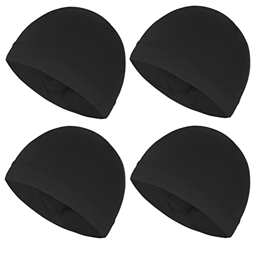 Image of Sweat Wicking Skull Caps Cooling Helmet Liner Hat Running Beanie Cycling Skullcap Sleeping Cap for Men Women