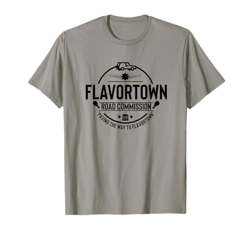 Comisión de Flavortown Road Foodie American Fast Food BBQ Camiseta