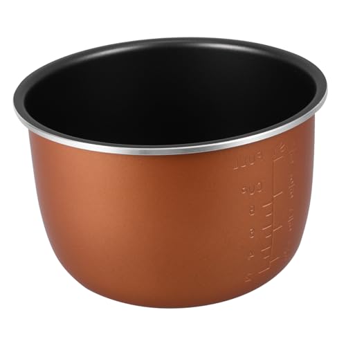 Toyvian Olla Interior para Olla Programable de Recambio de Cubeta de Aluminio Antiadherente Resistente y Fácil de Usar para Cocina Doméstica Eléctrica
