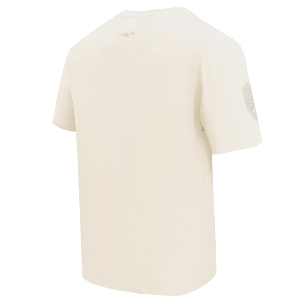 PRO Standard Men's NBA Neutral Short Sleeve Tee, Eggshell - Image 2
