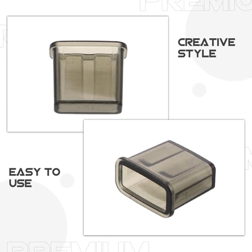 Fundas protectoras de plástico para evitar suciedad en el puerto USB macho 3