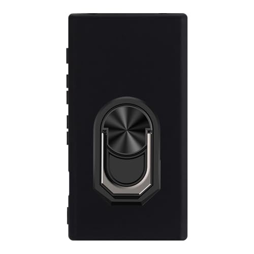 UOGNADGD �t���L�V�u���P�[�X + �����O�z���_�[ HiBy Digital M300 2023 �Ƃ̌݊������� �ϏՌ��J�o�[���}�O�l�b�g�����J�X�^�C���X�^���h (�u���b�N+�u���b�N�����O)