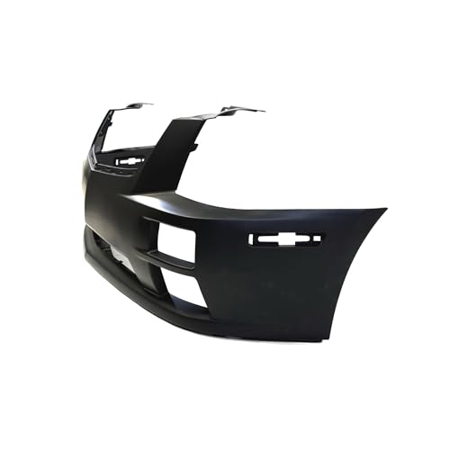 Image of FitParts Compatible with Cadillac STS 2005-2007 Front Bumper Cover | Primed, Without Headlight Washer Holes, Without headlight washer, Ready to Paint, OEM 12335935, GM1000756