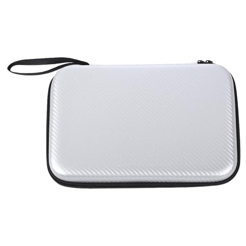 MiOYOOW Estuche portátil para Raquetas de pings Pong con Correa para el Hombro, Bolsa para 2 Raquetas y 6 Pelotas