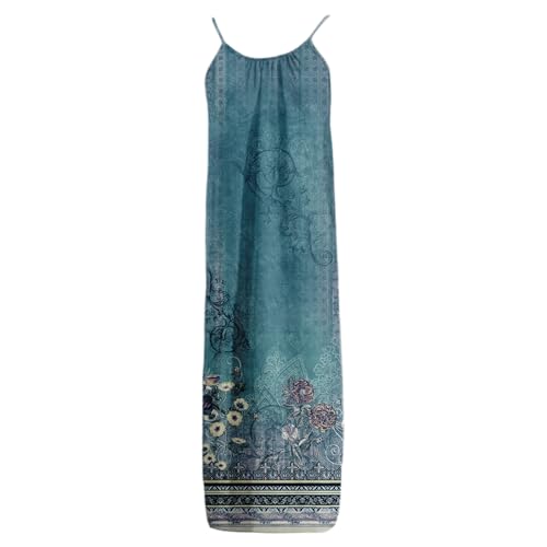 Image of HTHLVMD Backless Cami Dress Summer Dresses for Women 2026 Spaghetti Strap Dresses Womens Solid Color Backless Cami Dress