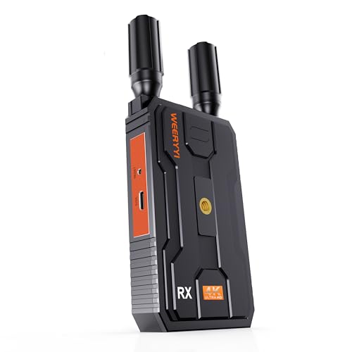 Image of (Only RX) Wireless HDMI 4K,Ultra-Long Range Plug and Play, 2.4/5G Wireless Video Transmission System for Streaming Camera Video/Audio from Laptop/PC toHDTV/Projector/Video Monitor