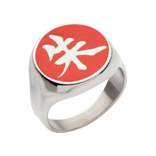 Naruto Akatsuki Itachi Signet Ring - Authentic Masashi Kishimoto Merchandise Collectible Ring